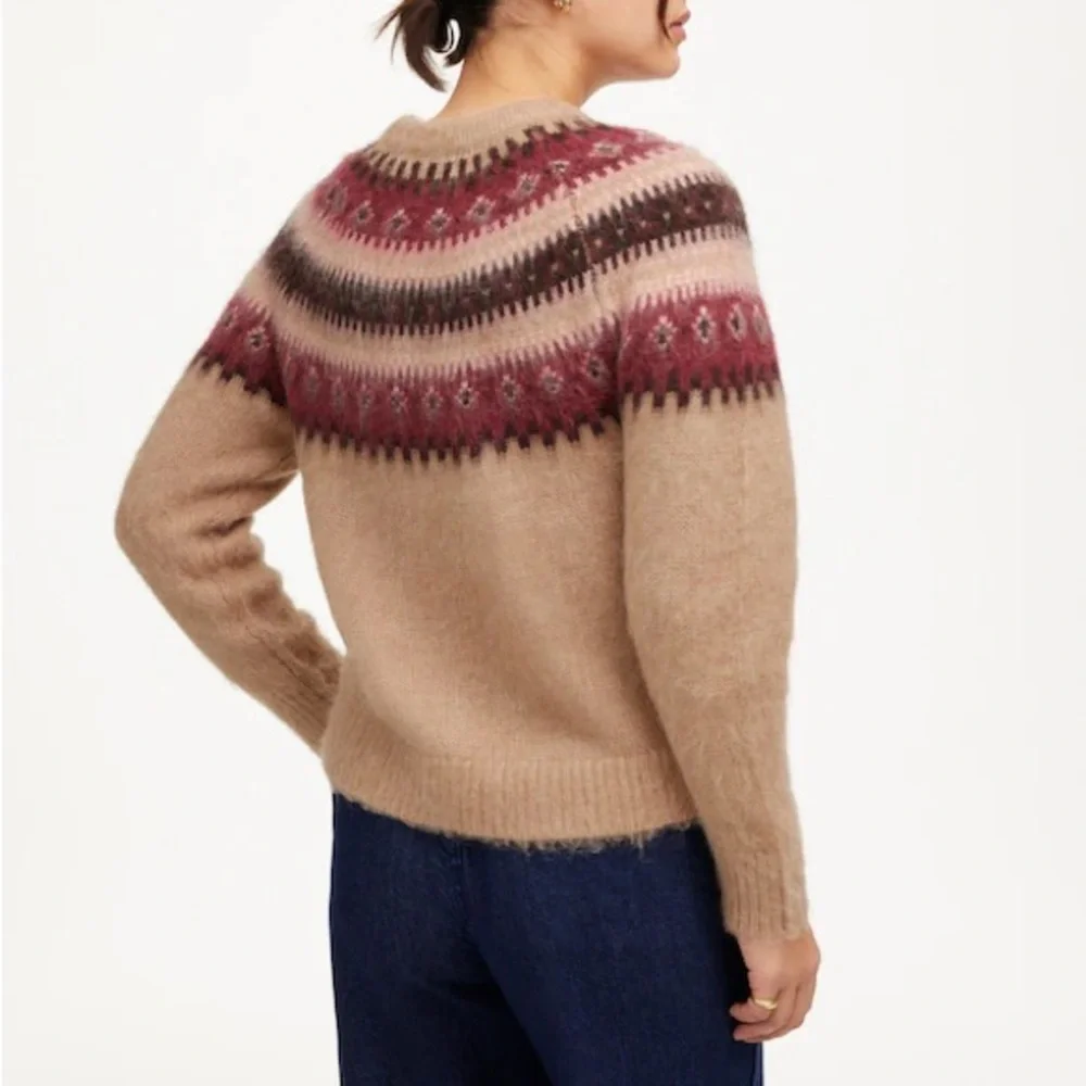 {Madewell} Fair Isle Alpaca and Merino Wool Blend Sweater - Womens XL - NWT
